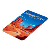 Monument Valley Scenic Drive Arizona Magnet (Linke Seite)