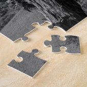 Monument Valley Schwarz-Weiß Puzzle (Seite)