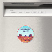 Monument Valley Travel Navajo Nation Road Magnet (In Situ (Geschirrspüler))