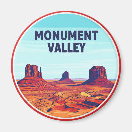 Monument Valley Travel Navajo Nation Road Magnet