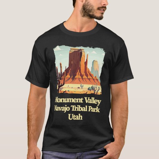 Monument Valley Utah 1 T-Shirt (Vorderseite)