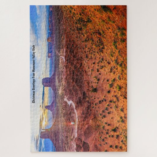 Monument Valley Utah. Jigsaw Puzzle (Vertikal)
