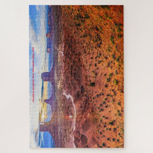 Monument Valley Utah. Jigsaw Puzzle (Vertikal)