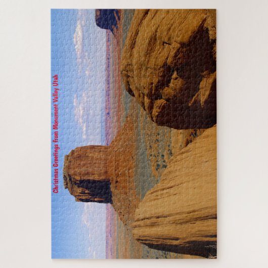 Monument Valley Utah. Jigsaw Puzzle (Vertikal)