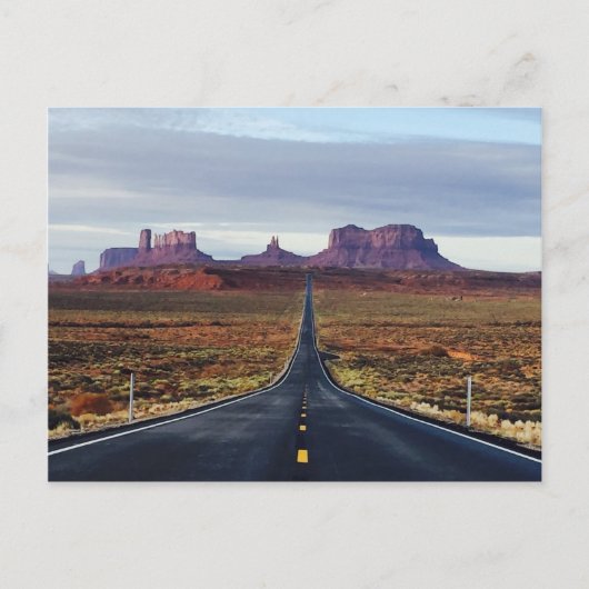Monument Valley Utah Klassische Szene Postkarte (Vorderseite)