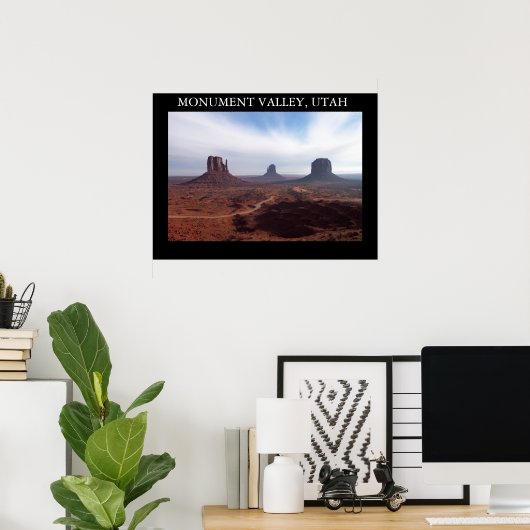Monument Valley, Utah Poster (Heimbüro)