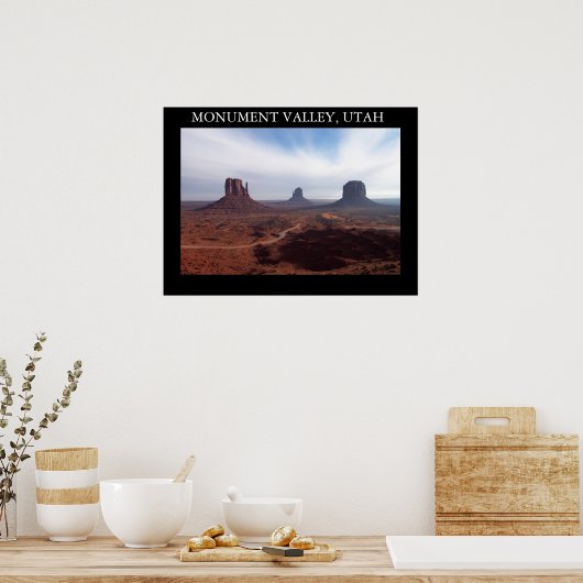 Monument Valley, Utah Poster (Küche)