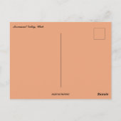 Monument Valley Utah Postkarte (Rückseite)