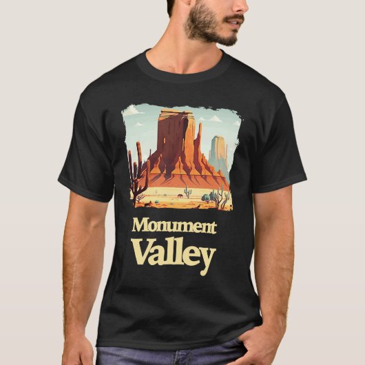 Monument Valley Utah T-Shirt (Vorderseite)
