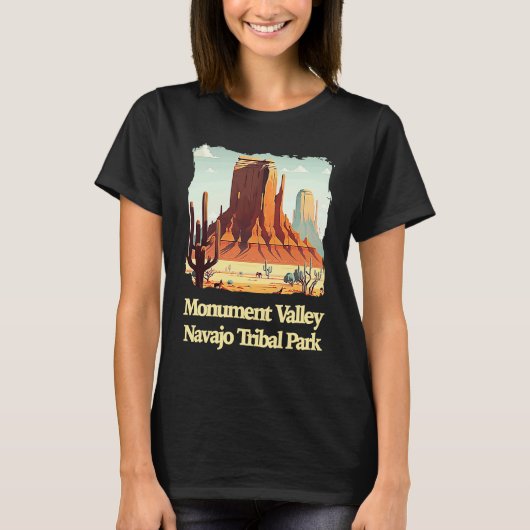 Monument Valley Utah T-Shirt (Vorderseite)
