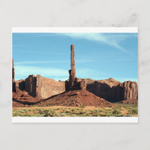 Monument Valley, Utah, USA 5, Totem Pole Postkarte