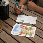 Monument Valley Utah Wasserfarbe Einladung