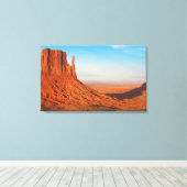 Monument Valley Utah Wüstenfäuste mit Panoramablic Leinwanddruck (Insitu (Holzboden))