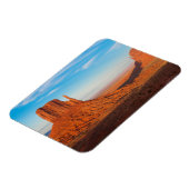 Monument Valley Utah Wüstenfäuste mit Panoramablic Magnet (Linke Seite)