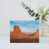 Monument Valley Utah Wüstenfäuste mit Panoramablic Postkarte (Stehend Vorderseite)