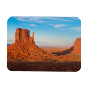 Monument Valley Utah Wüstenhandschuhe in Panorama Magnet
