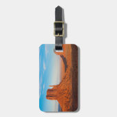 Monument Valley Utah Wüstenmilben in Panorama Gepäckanhänger (Vorderseite vertikal)