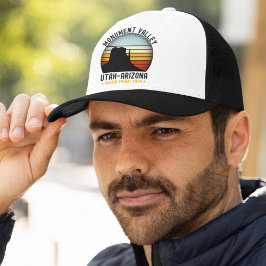 Monument Valley Vintage Landscape Utah  Truckerkappe