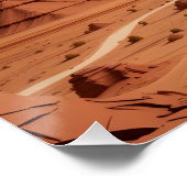 Monument Valley Wallpaper Poster (Ecke)