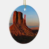 Monument Valley Weihnachten Keramik Ornament (Rechts)