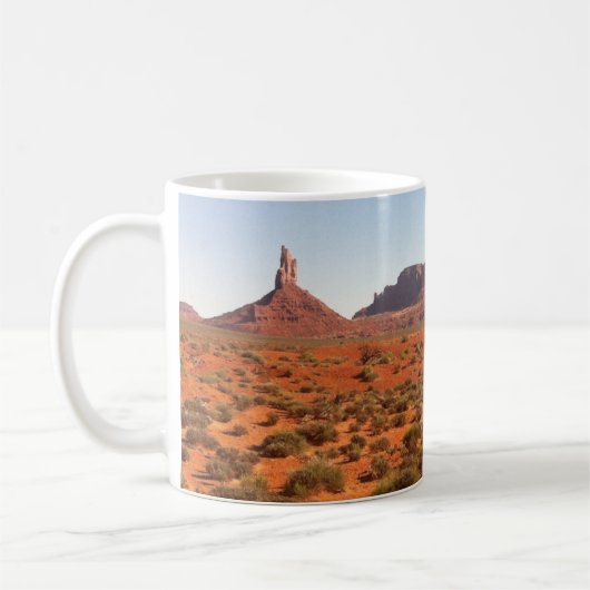 Monument Valley Wüste Foto Utah Kaffeetasse (Links)