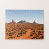 Monument Valley Wüste Foto Utah Puzzle (Horizontal)