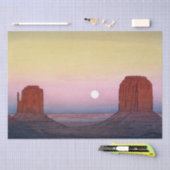 Monument Valley, Yoshida, Woodcut Seidenpapier (Handwerk)