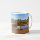 Monument Valley Ziegen Kaffeetasse (VorderseiteRechts)