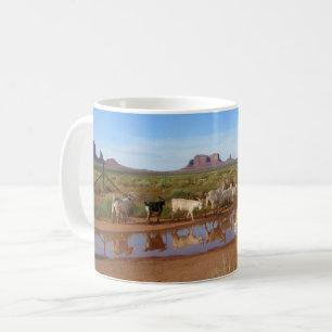 Monument Valley Ziegen Kaffeetasse