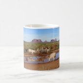 Monument Valley Ziegen Kaffeetasse (Mittel)
