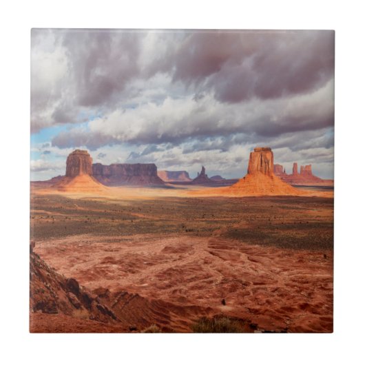 Monument-Vally-Landschaft, AZ Fliese (Vorderseite)
