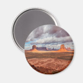 Monument-Vally-Landschaft, AZ Magnet (Vorderseite/Rückseite)