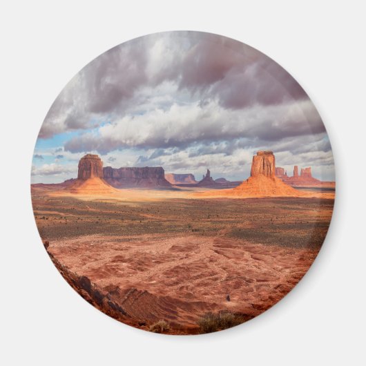 Monument-Vally-Landschaft, AZ Magnet (Vorne)