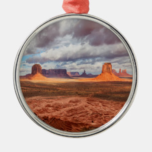 Monument-Vally-Landschaft, AZ Silbernes Ornament