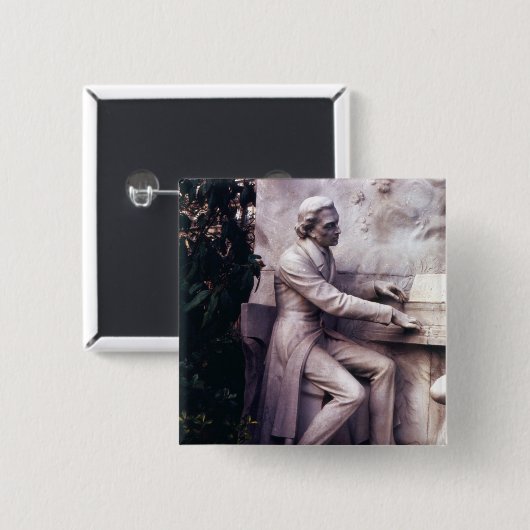 Monument zu Frederic Chopin Button (Vorne & Hinten)