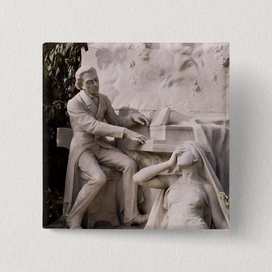 Monument zu Frederic Chopin Button (Vorderseite)