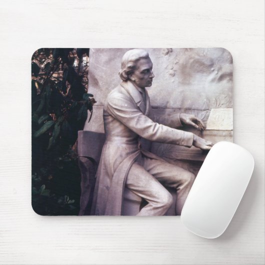 Monument zu Frederic Chopin Mousepad (Mit Mouse)