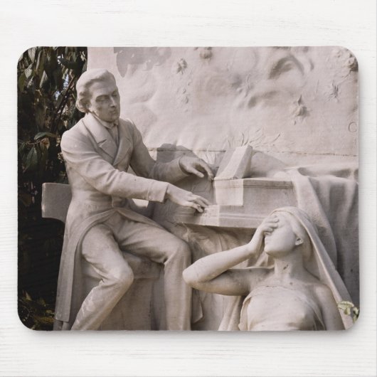 Monument zu Frederic Chopin Mousepad (Vorne)