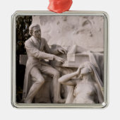 Monument zu Frederic Chopin Silbernes Ornament (Vorne)
