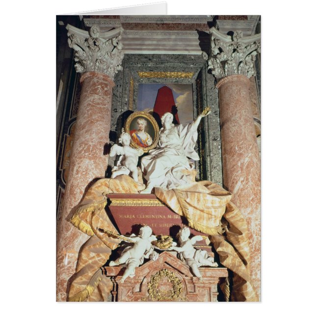Monument zu Maria Clementina Sobieska 1739 (Vorne)