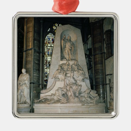 Monument zu William Pitt das Älteste Silbernes Ornament (Vorne)