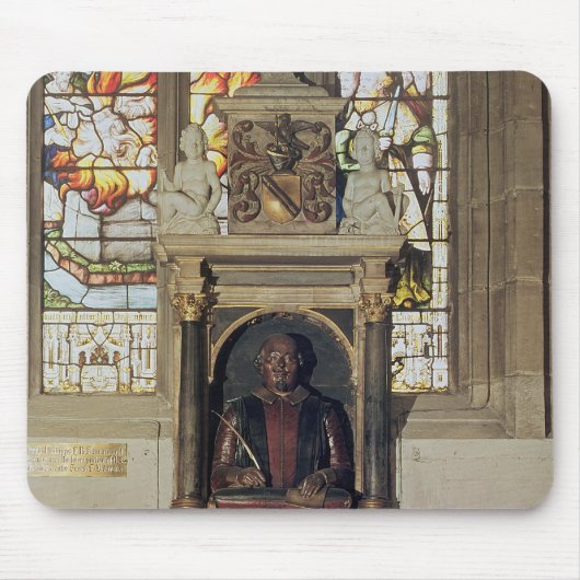 Monument zu William Shakespeare c.1616-23 Mousepad (Vorne)