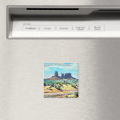 Monumental Alter Westen Vintag Magnet (In Situ (Geschirrspüler))