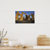 Monumental Arch, Palmyra, Homs, Syrien Poster (Küche)
