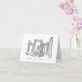 Monumental Arch, Palmyra, Syrien Karte