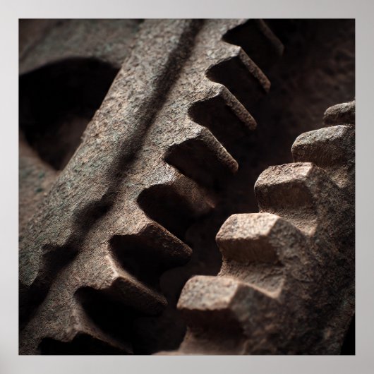 Monumental Gears: Edwardian Tower Clock Mechanism  Poster (Vorne)