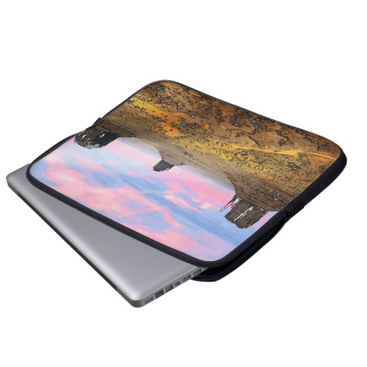 Monumental Laptopschutzhülle (Vorne Knopf)