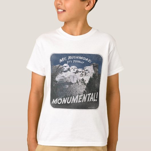 Monumental Mount Rushmore T-Shirt (Vorderseite)