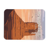 Monumental Navajo Tribal Park Vintag Magnet (Horizontal)
