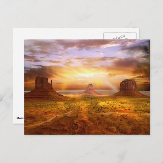 Monumental Postkarte (Vorne/Hinten)